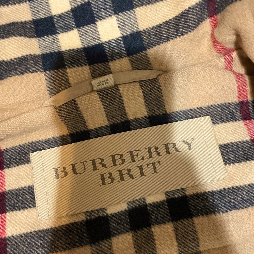 Burberry BRIT Duffle Long Coat Camel - Picture 4 of 12